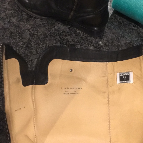 Black Frye Riding Boots - Picture 6 of 7